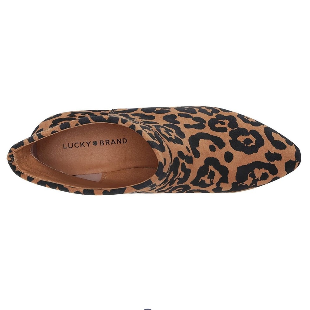 Lucky Brand Zaprika Suede Booties New - Picture 4 of 5